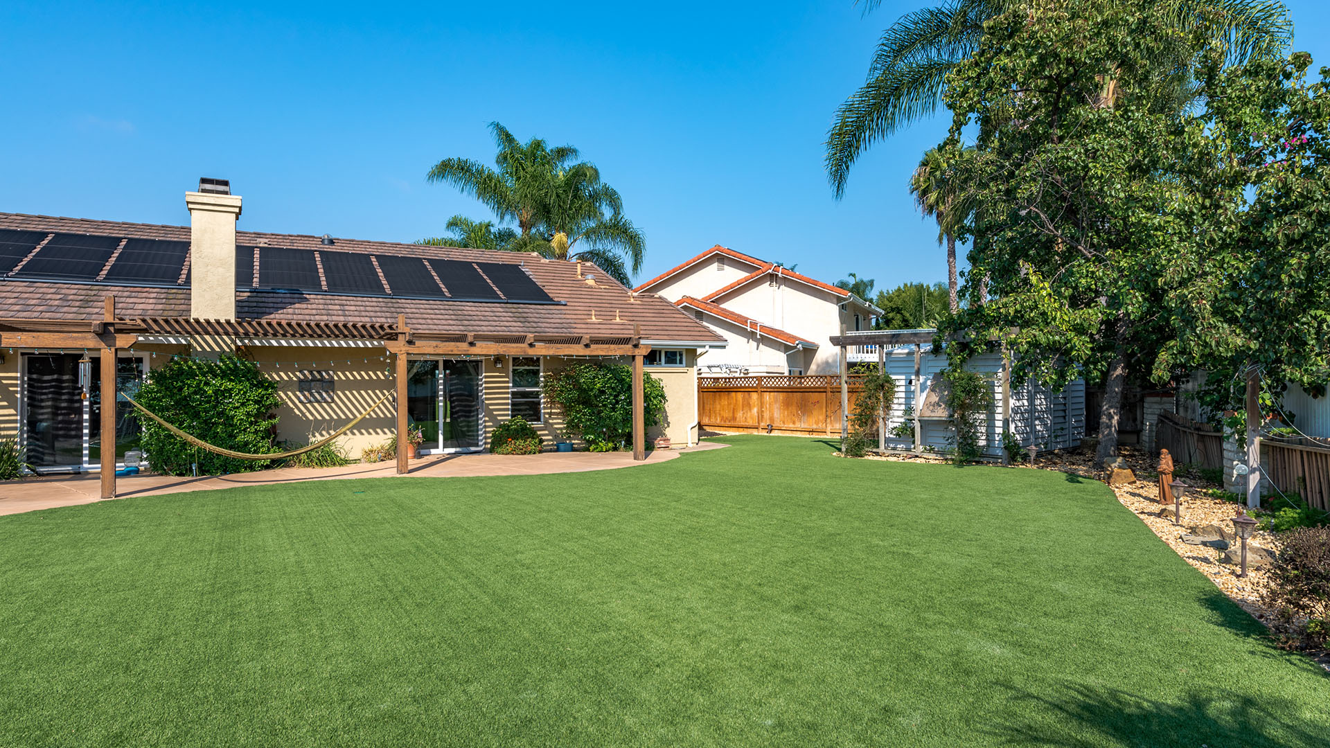 Residential Artificial Turf Installation